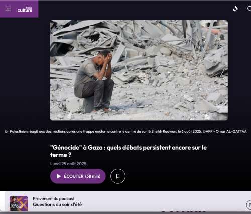 Photo de l'article : 25 août - Participation à l'émission Question du soir - 