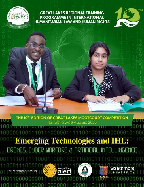 Photo de l'article : 23 août - Conférences & Concours - 10ème édition du Great Lakes Regional Training Program in International Humanitarian Law & Human Rights (Nairobi)