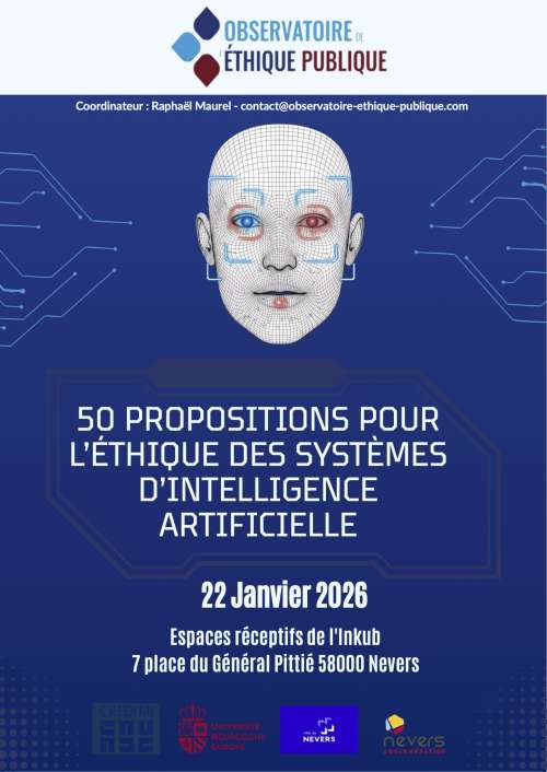 Photo de l'article : 22 janvier 2026 - Journée de restitution L'éthique des systèmes d'IA