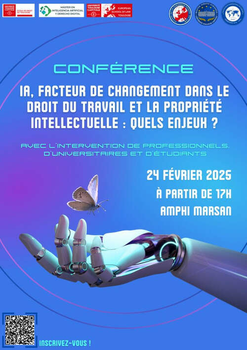 Photo de l'article : Intervention à un colloque - Introduction au droit de l’Intelligence Artificielle