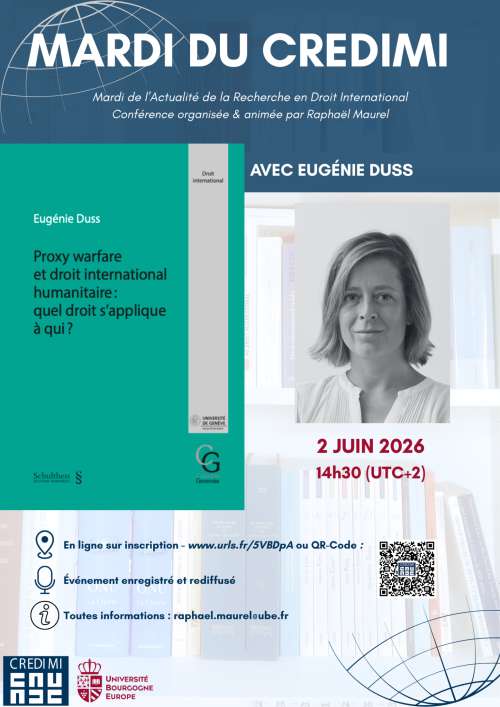 Photo de l'article : MARDI du CREDIMI