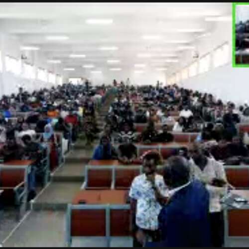 Photo de l'article : 7 novembre - Conférence inaugurale du Master en Droit international public et africain à l'Université Protestante de Lubumbashi (RDC)