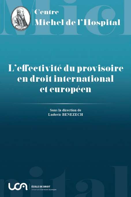 Photo de l'article : À la recherche d’un droit commun des mesures provisoires