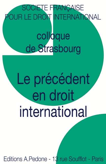Photo de l'article : Le précédent jurisprudentiel international dans les conclusions des Rapporteurs publics